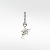 Shooting Star Diamond Charm