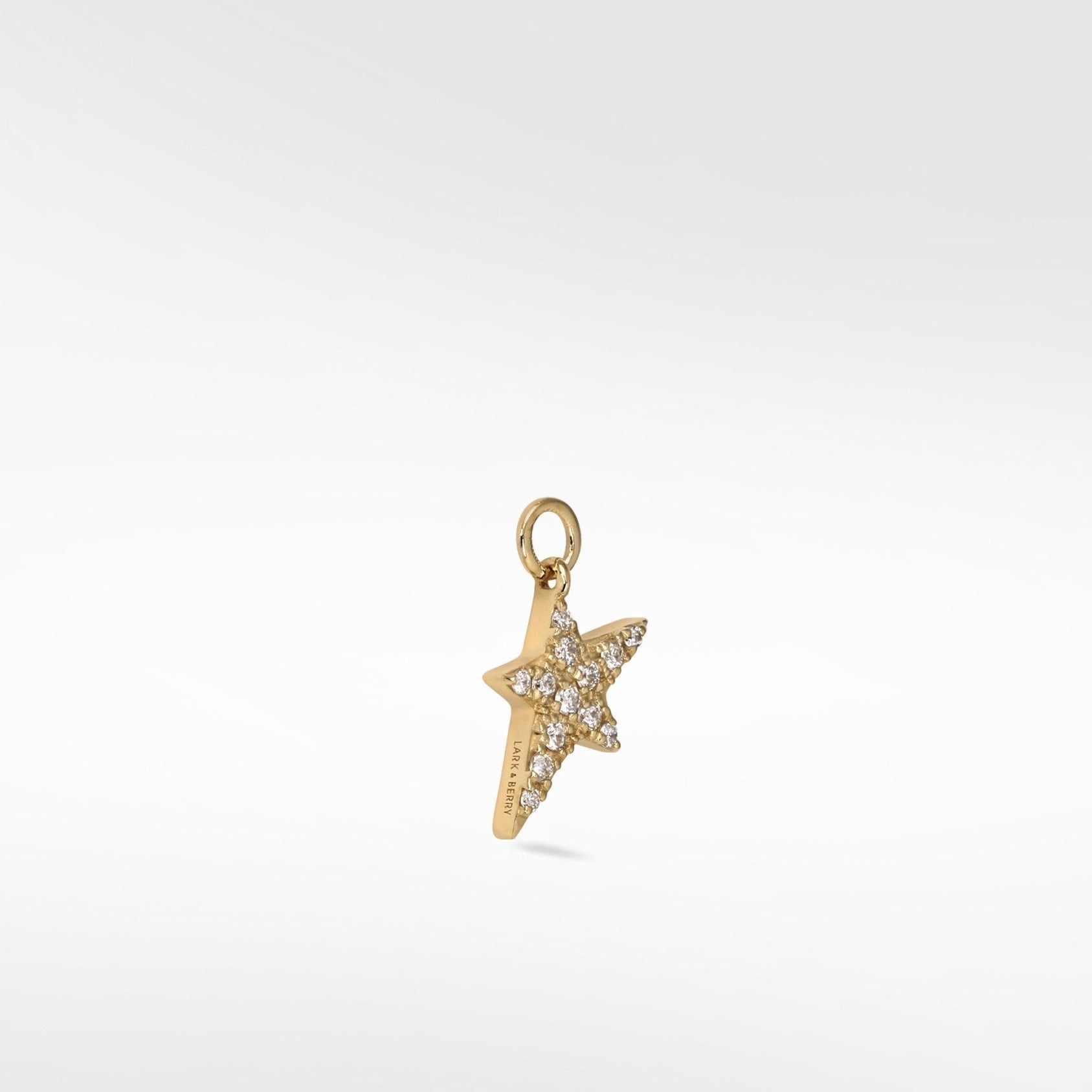 Shooting Star Diamond Charm