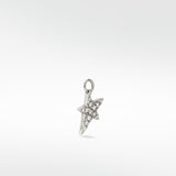 Shooting Star Diamond Charm