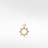 Summer Sun Diamond Charm - Lark and Berry