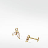 Veto Petal Stud Earring