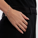 Wave Diamond Ring in 18K Gold - Lark and Berry